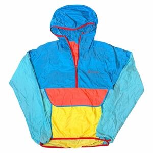 Cotopaxi Teca Half Zip Windbreaker Hooded Colorblock Bouncy House NWT S
